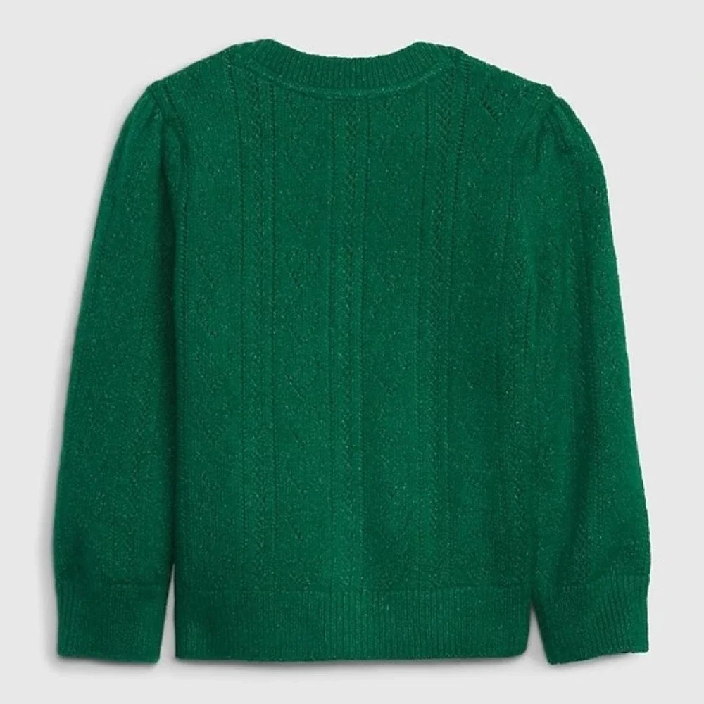 Gap kids girls green cardigan Zise XS-4-5